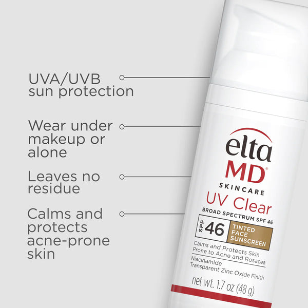 EltaMD UV Clear Tinted Broad-Spectrum SPF46 1.7oz