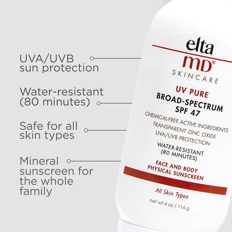 EltaMD UV Pure Broad-Spectrum SPF47 4.0oz